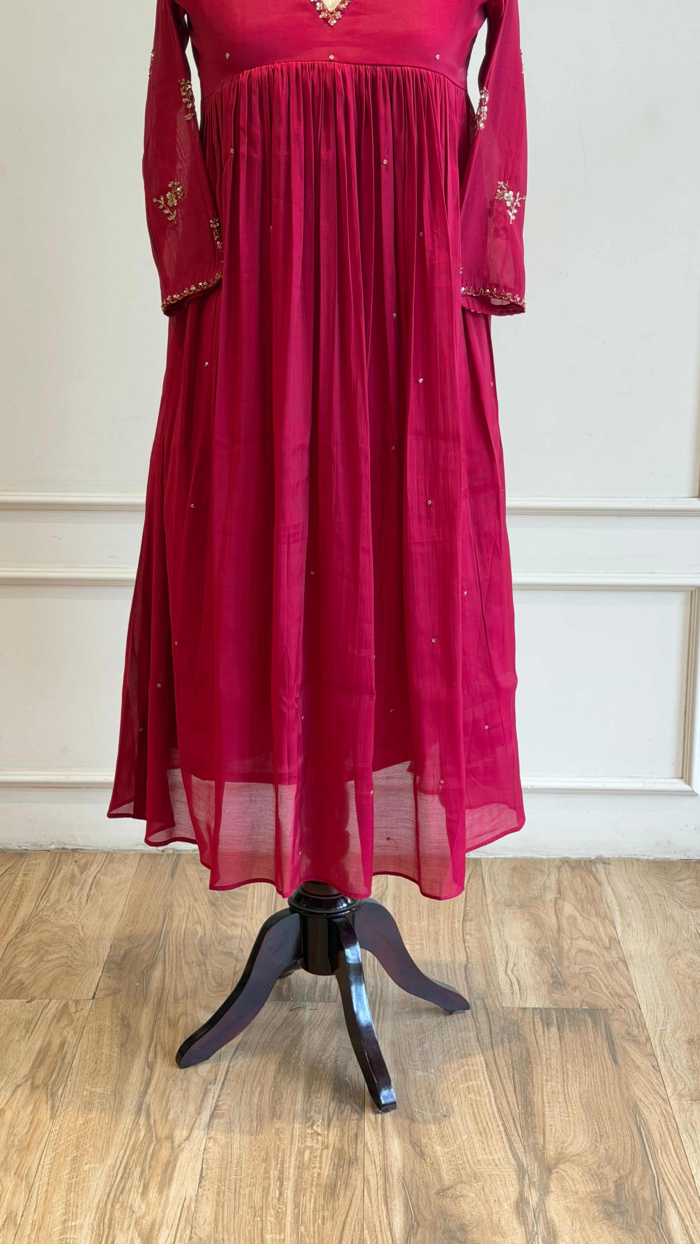 Handworked Party wear suit - 16693