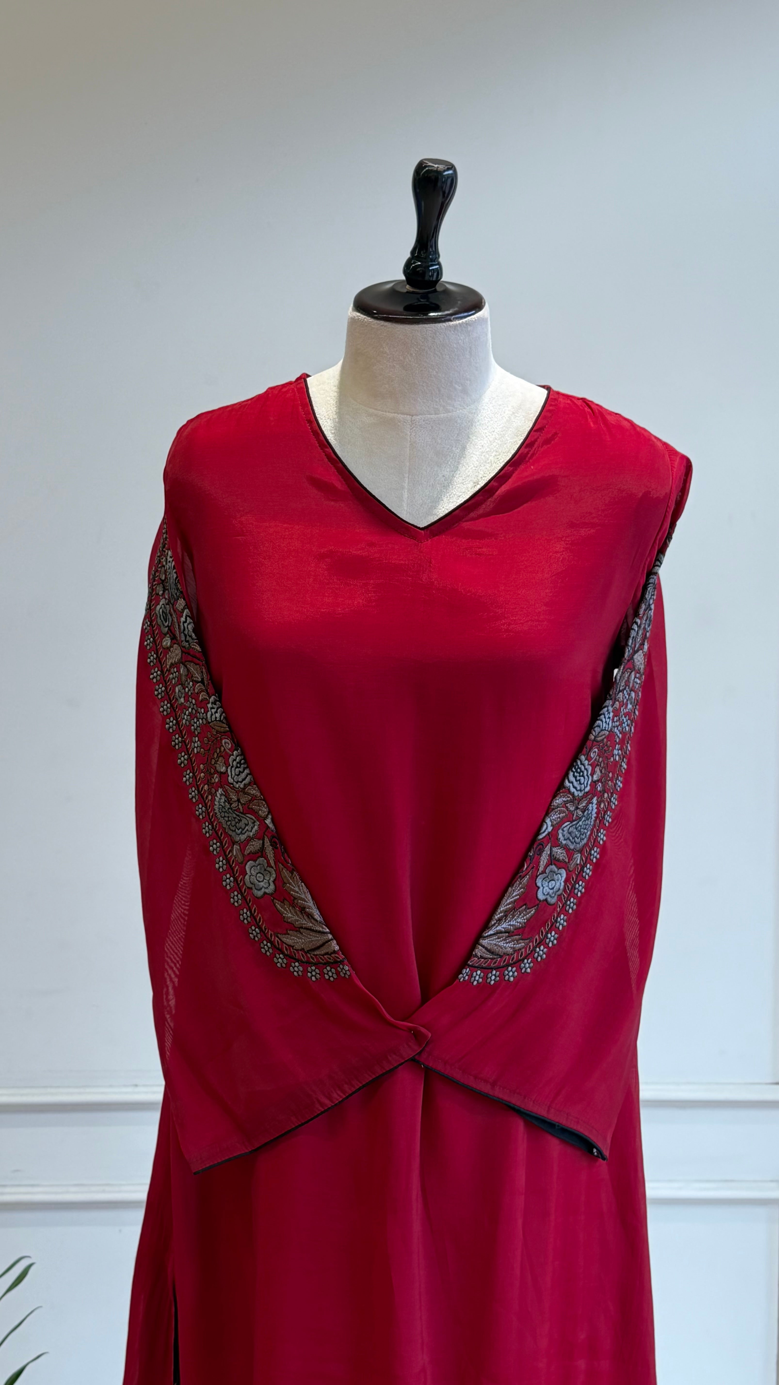 Fully Embroidered Salwar Suit-17029