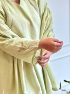 Lime Green Handworked suit-16676
