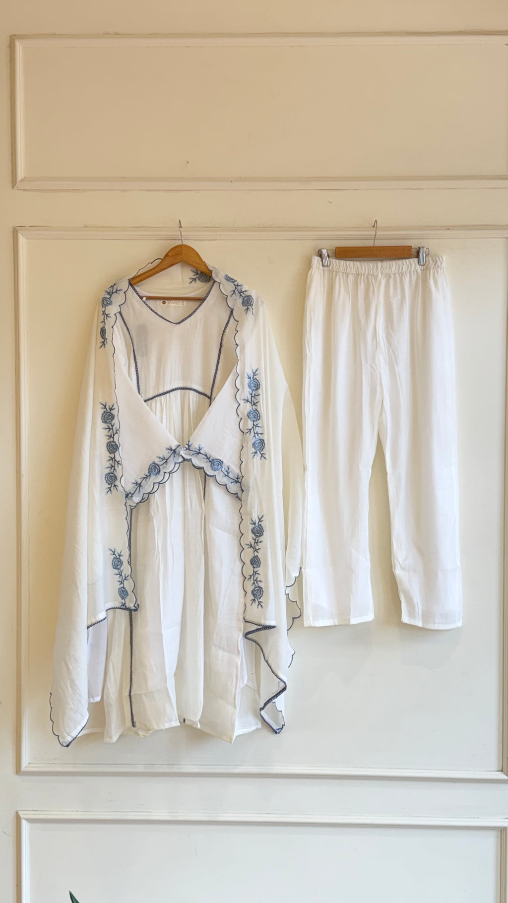 Pretty Pleated Kurta set-17553