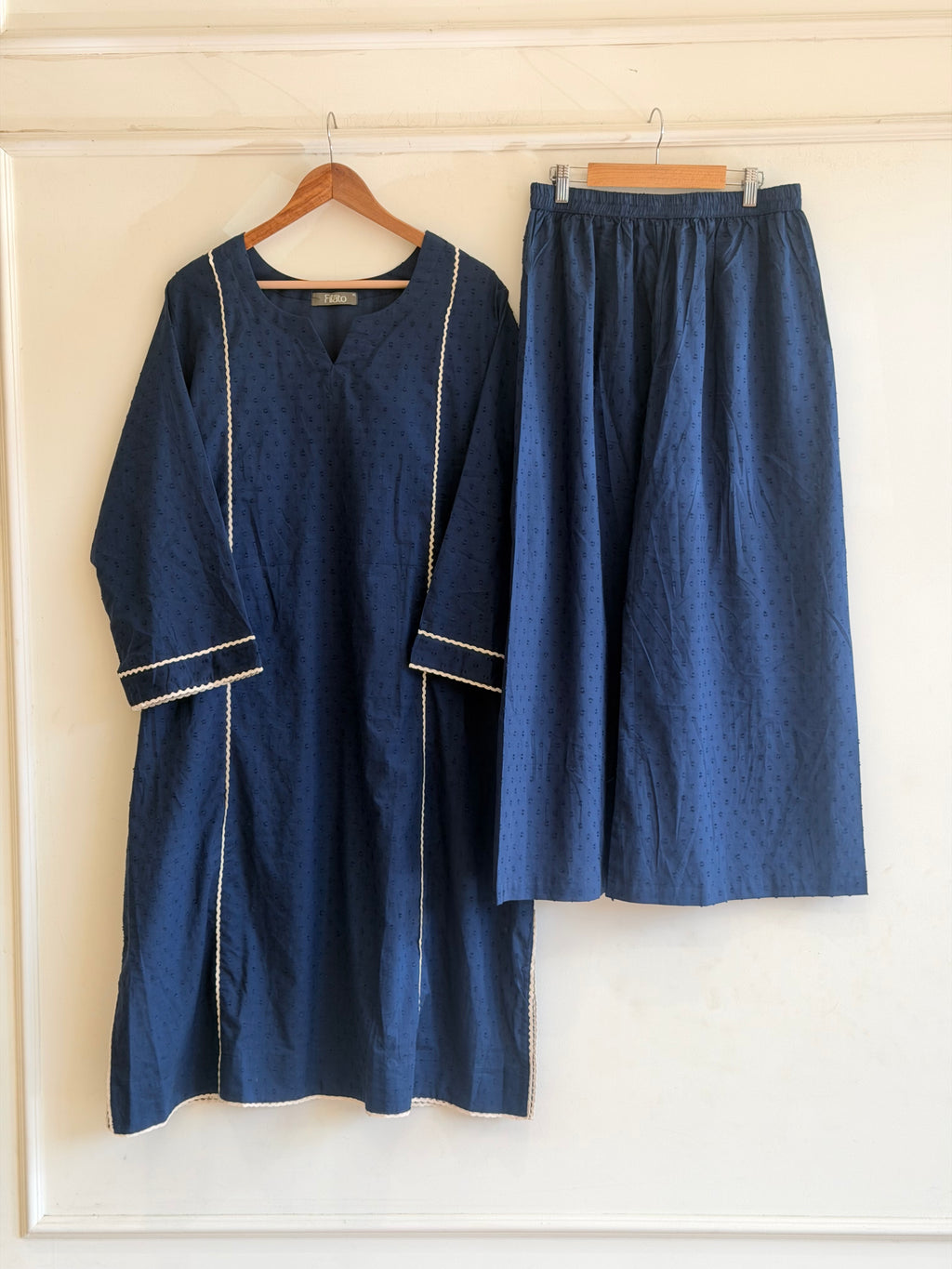 Dobby Cotton Co-ord set- 17602