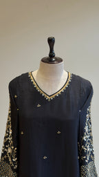 Beautiful Handworked Anarkali Suit-17040