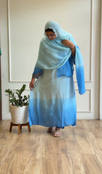 Dual toned Partywear suit-16927