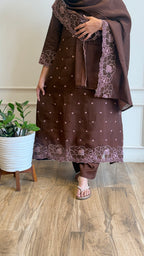 Fully Thread Embroidered Anarkali Suit-17010