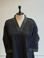Cotton Solid Co-ord set - 16686
