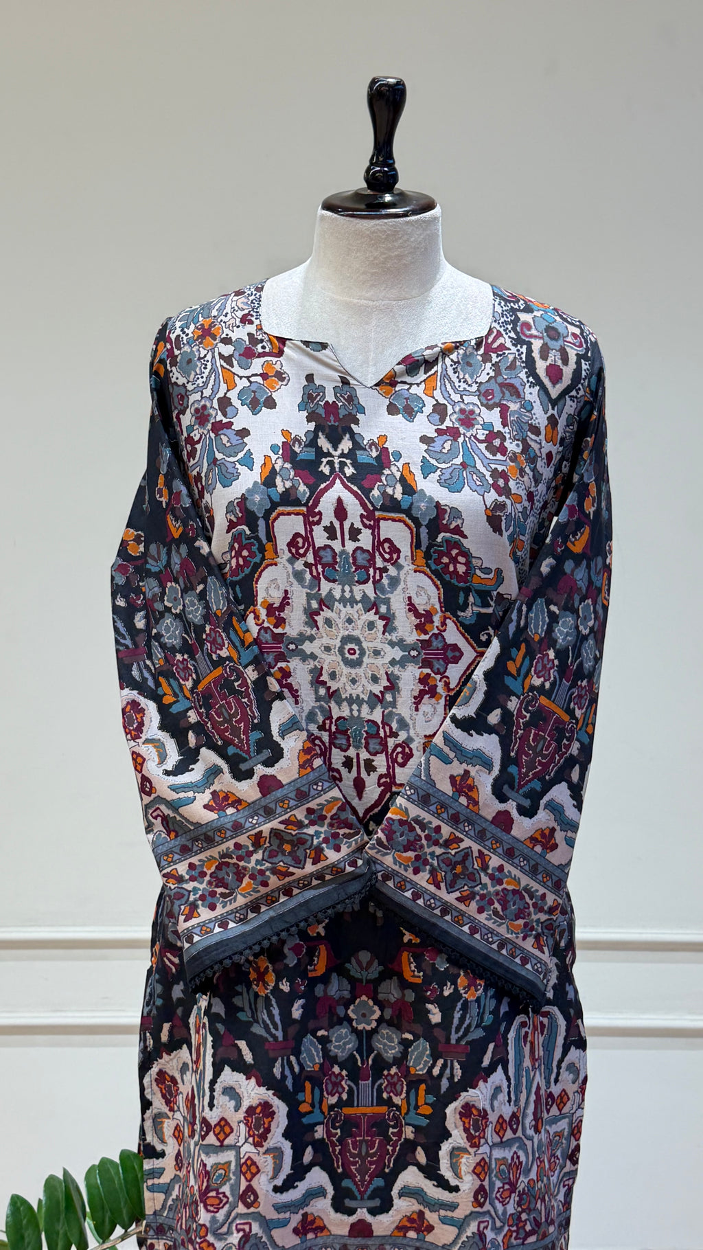 Cotton Pakistani Style Suit-17017