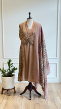 Printed Anarkali Suit - 16641