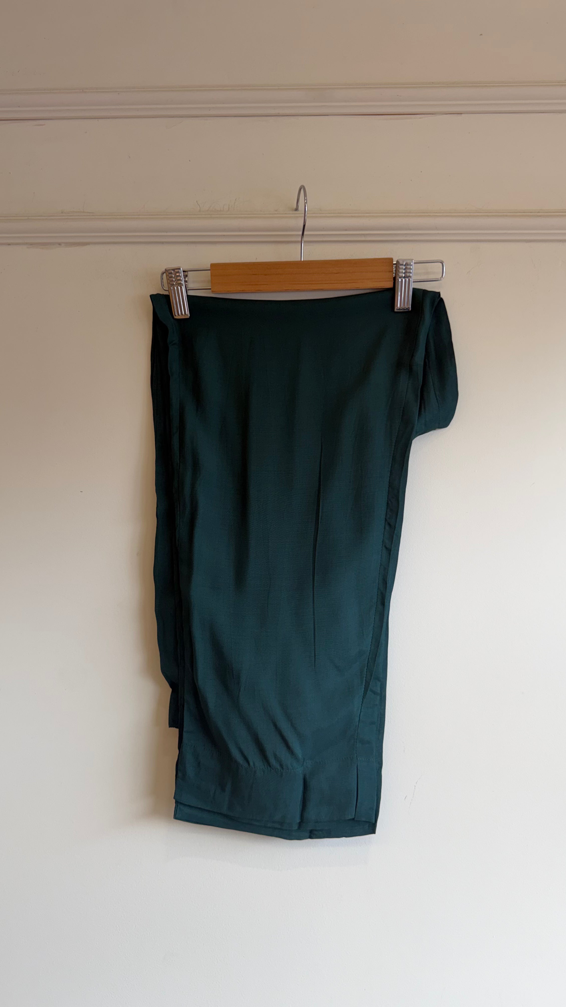 Green Handworked Salwar Suit - 16675
