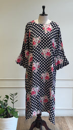 Polka Kaftan style Salwar Suit-17032