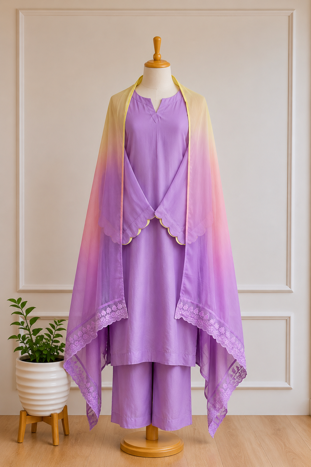 Beautiful Crepe Salwar suit-17091