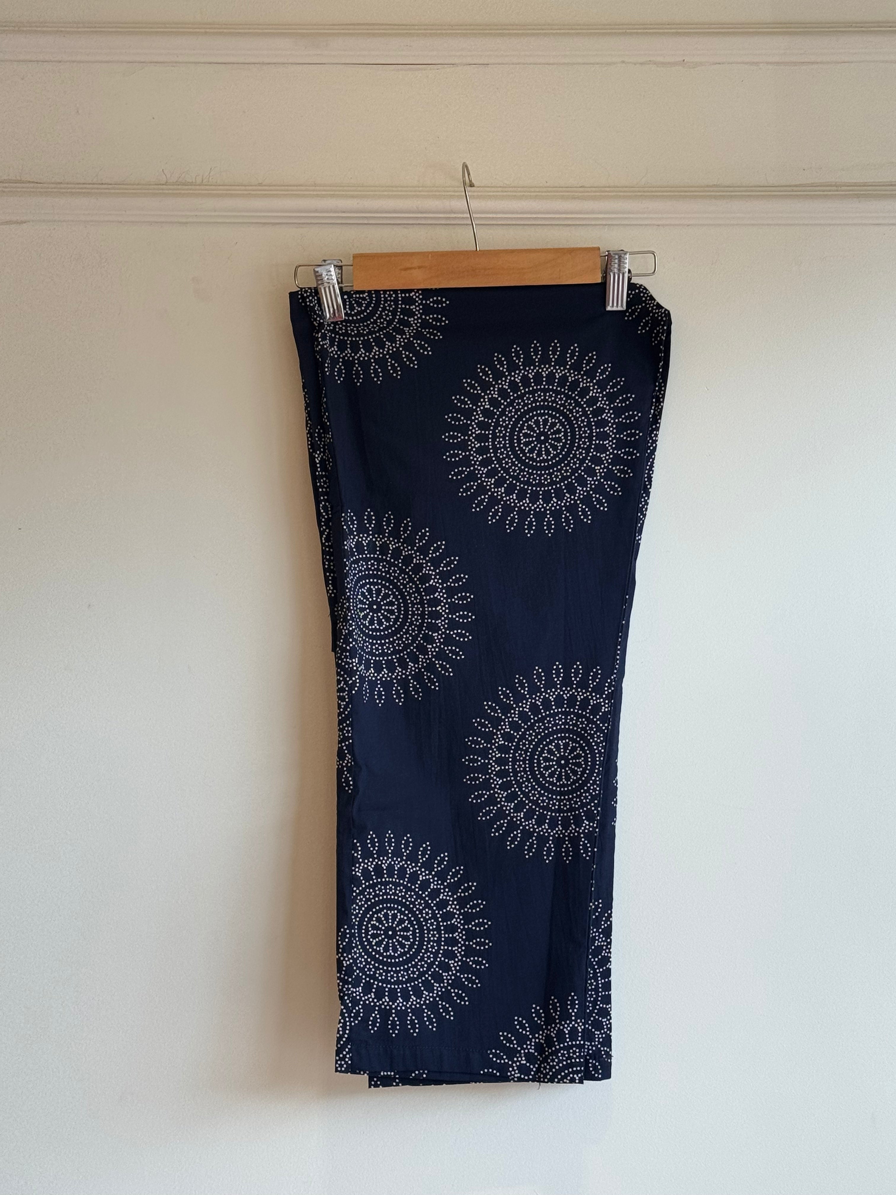 Cotton printed Co-ord set - 16577