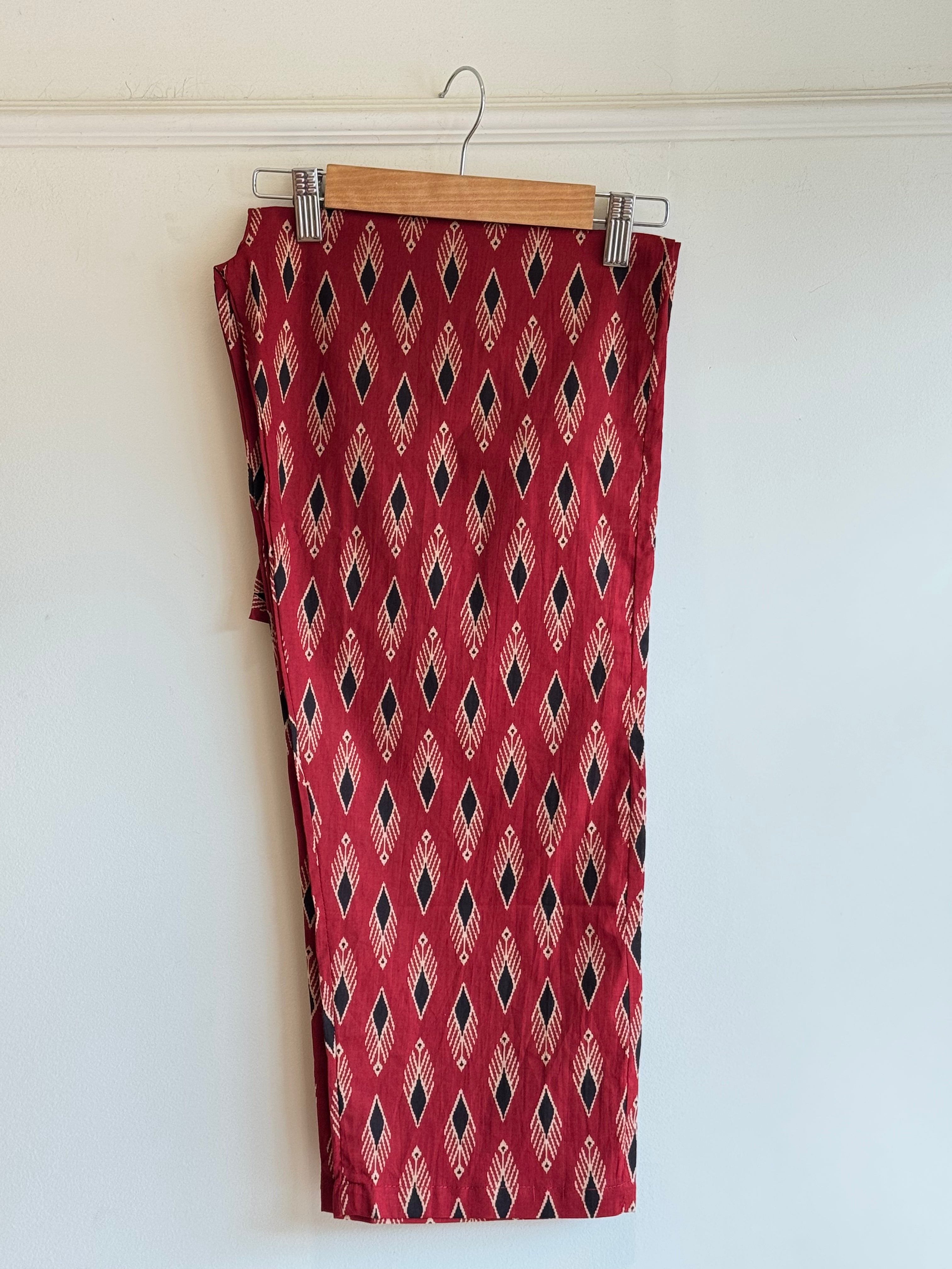 Printed Aline Co-ord set - 16572