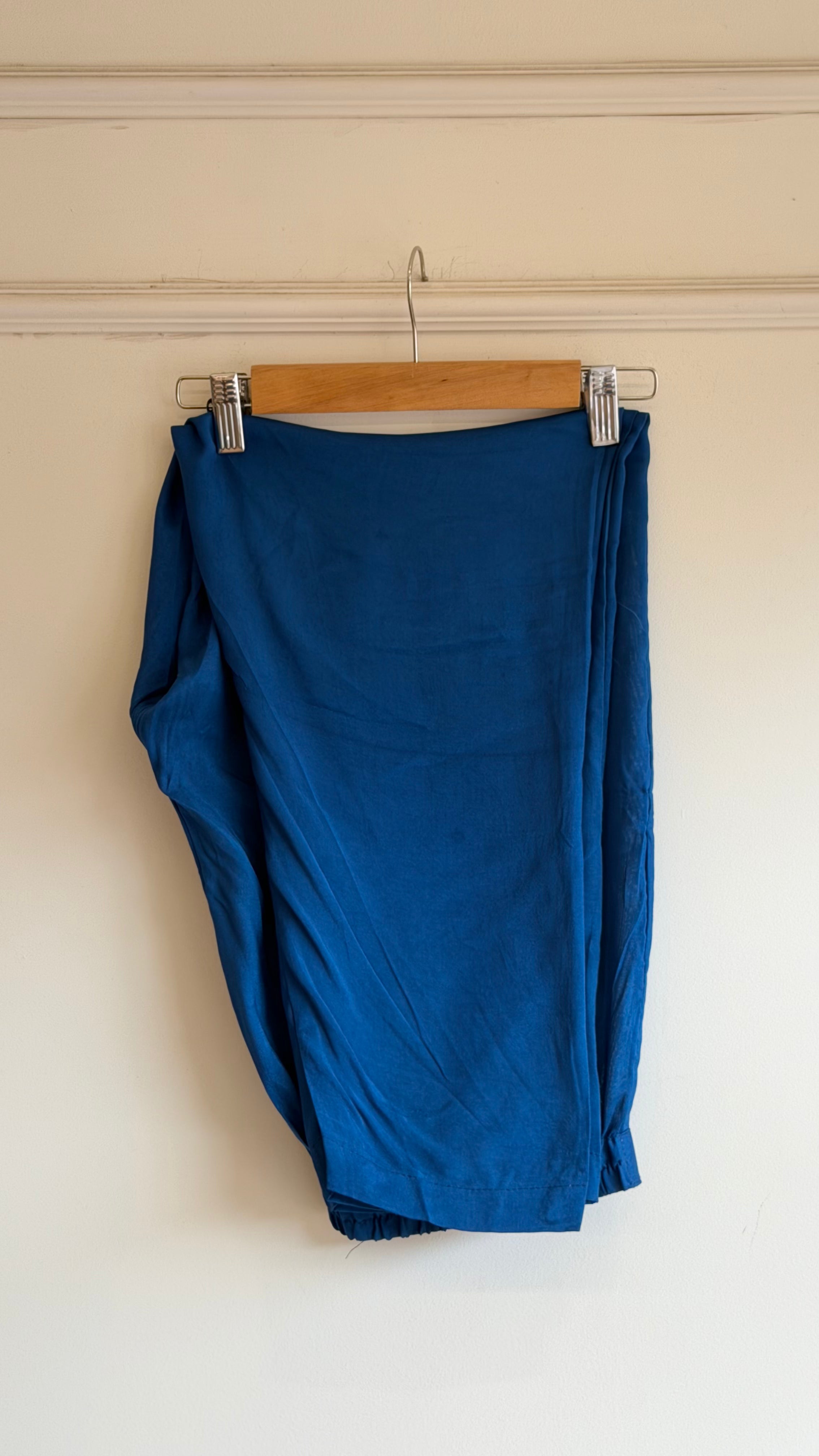 Blue Embroidered suit - 16541