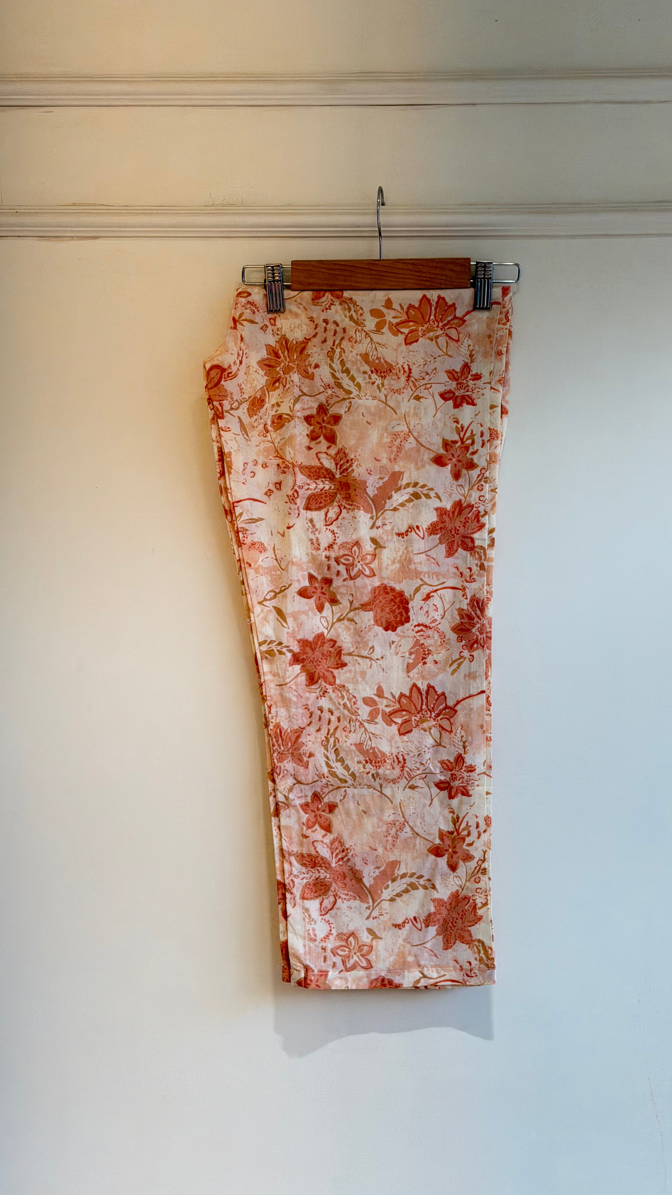 Churi sleeved cotton co-ord set - 16580