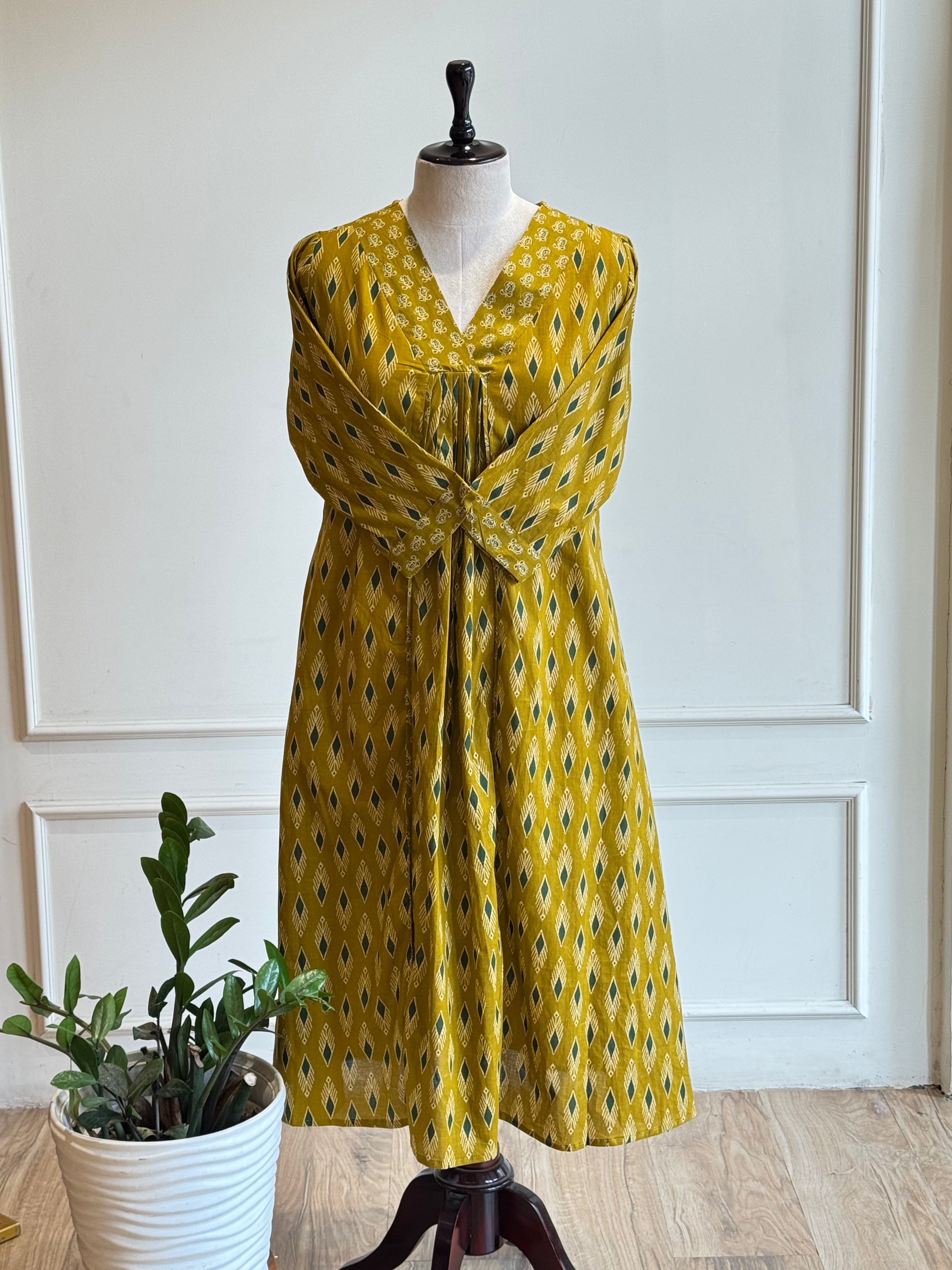 Printed Aline Co-ord set - 16572