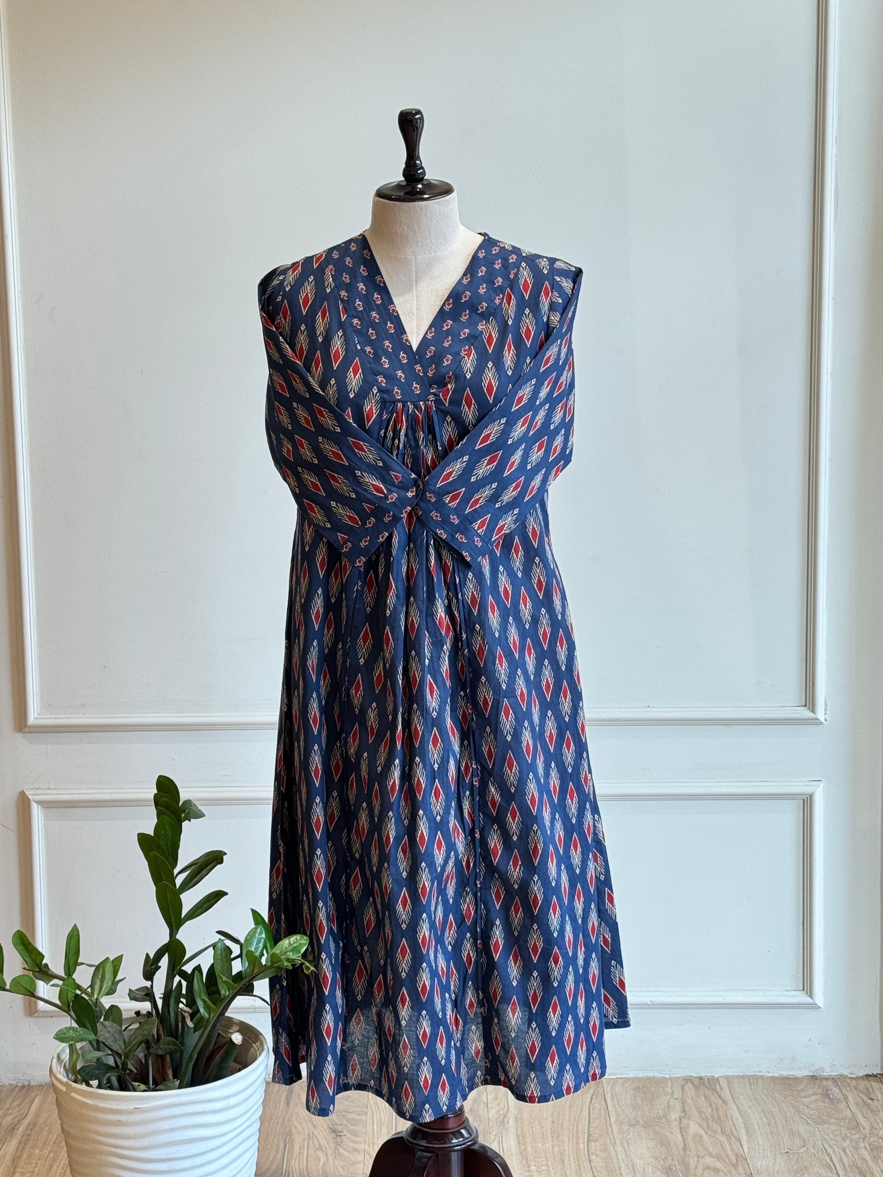 Printed Aline Co-ord set - 16572