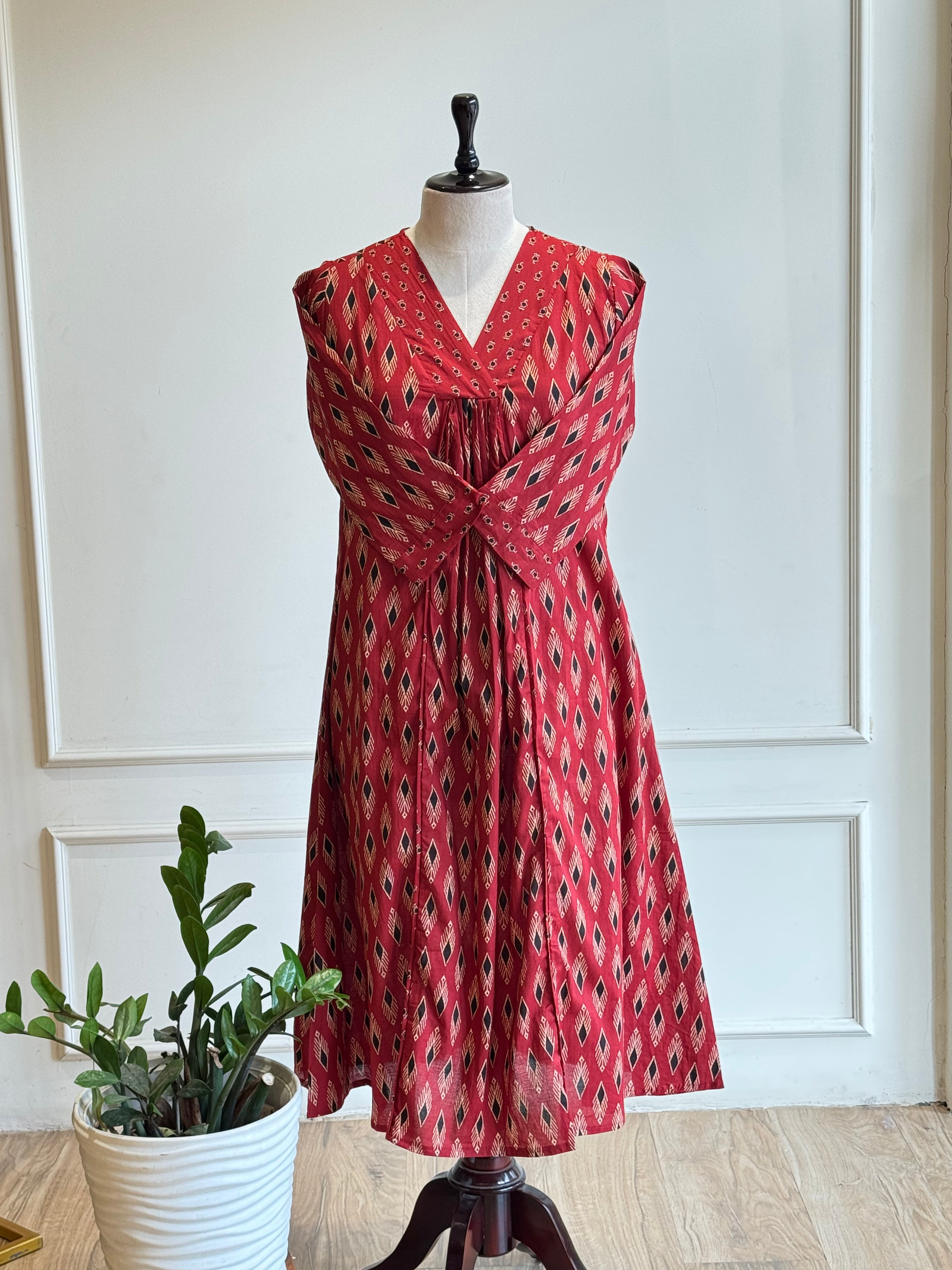Printed Aline Co-ord set - 16572
